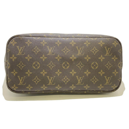 Louis Vuitton Neverfull MM Tote Bag Monogram Canvas Brown Good Condition