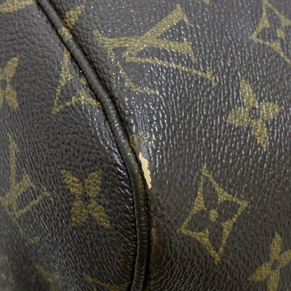 Louis Vuitton Neverfull MM Tote Bag Monogram Canvas Brown Good Condition