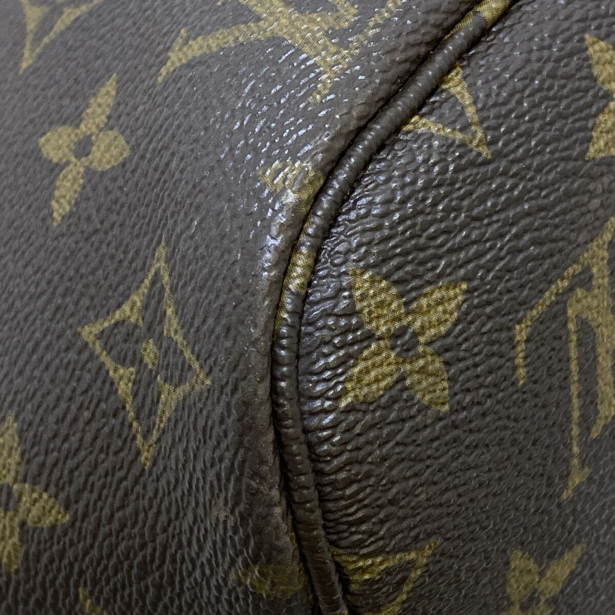 Louis Vuitton Neverfull MM Tote Bag Monogram Canvas Brown Good Condition