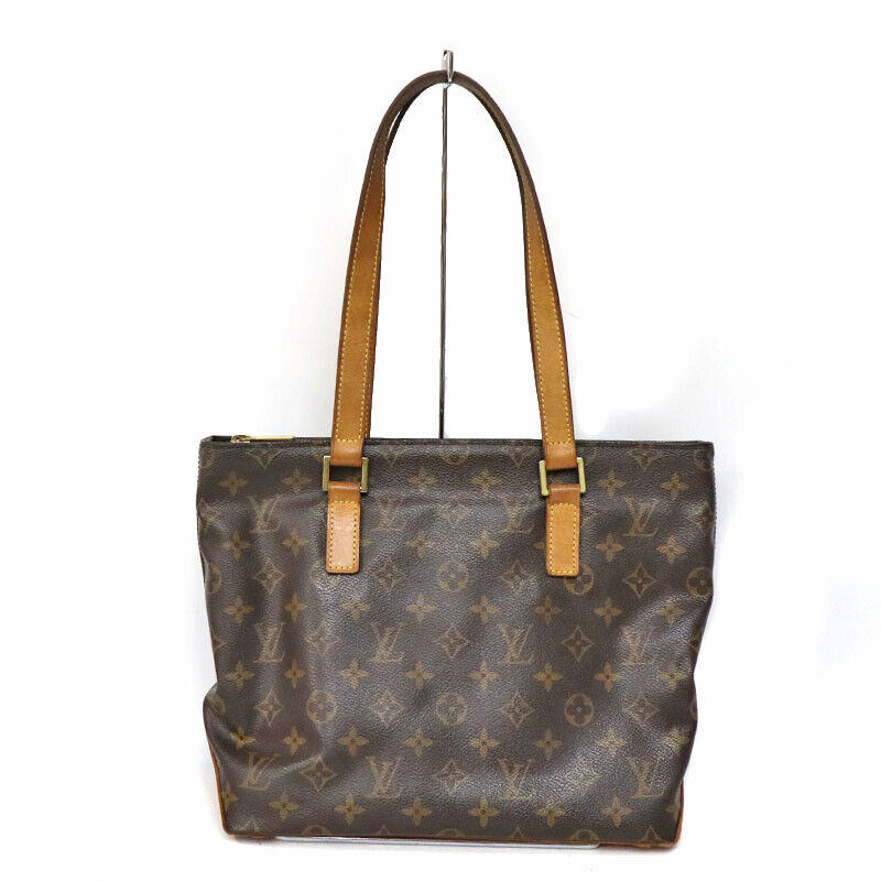 Louis Vuitton M51148 Cabas Piano Tote Bag Monogram Canvas Brown