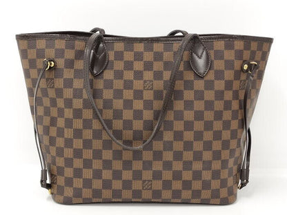 Louis Vuitton Neverfull MM Tote Bag Damier Ebene Dark Brown N51105