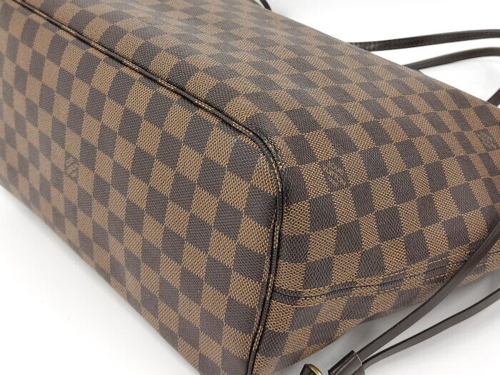 Louis Vuitton Neverfull MM Tote Bag Damier Ebene Dark Brown N51105