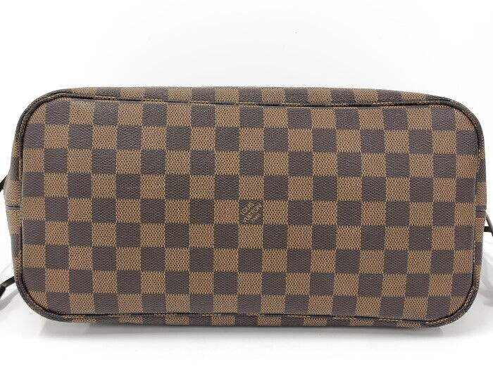 Louis Vuitton Neverfull MM Tote Bag Damier Ebene Dark Brown N51105