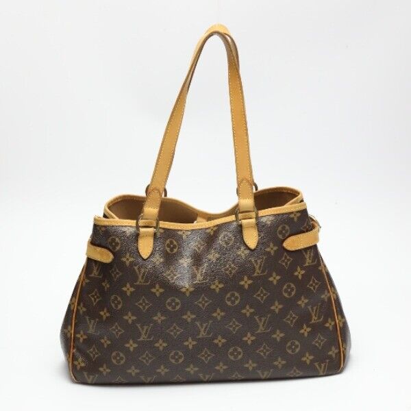 Louis Vuitton Tote Bag Monogram Batignolles Horizontal Canvas M51154 Brown