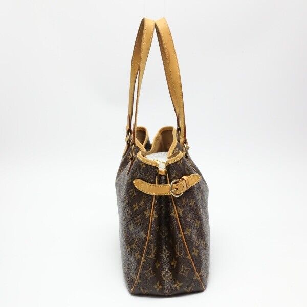 Louis Vuitton Tote Bag Monogram Batignolles Horizontal Canvas M51154 Brown