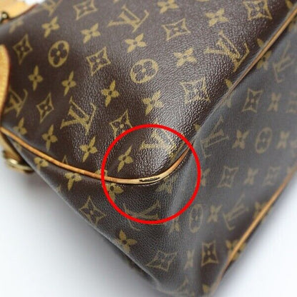 Louis Vuitton Tote Bag Monogram Batignolles Horizontal Canvas M51154 Brown