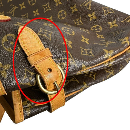 Louis Vuitton Tote Bag Monogram Batignolles Horizontal Canvas M51154 Brown