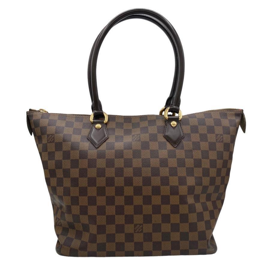 Louis Vuitton N51182 Saleya MM Hand Tote Bag Dark Brown