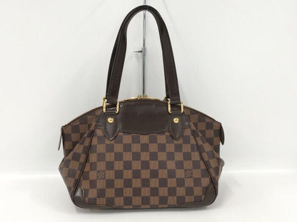 Louis Vuitton Verona PM Tote Bag Damier Ebene Dark Brown N41117