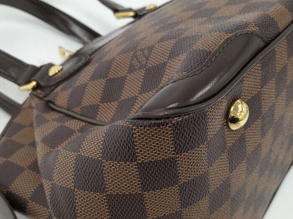 Louis Vuitton Verona PM Tote Bag Damier Ebene Dark Brown N41117