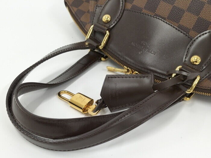 Louis Vuitton Verona PM Tote Bag Damier Ebene Dark Brown N41117