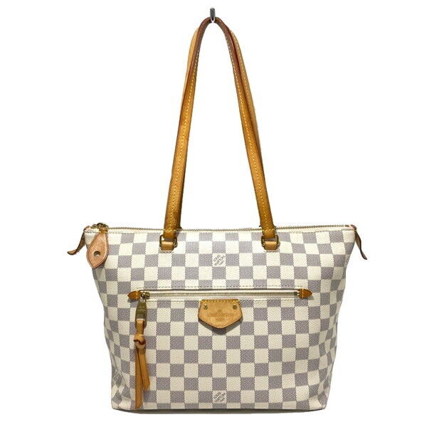 Louis Vuitton N44039 Jena PM Tote Bag Damier Azur Lining Pink