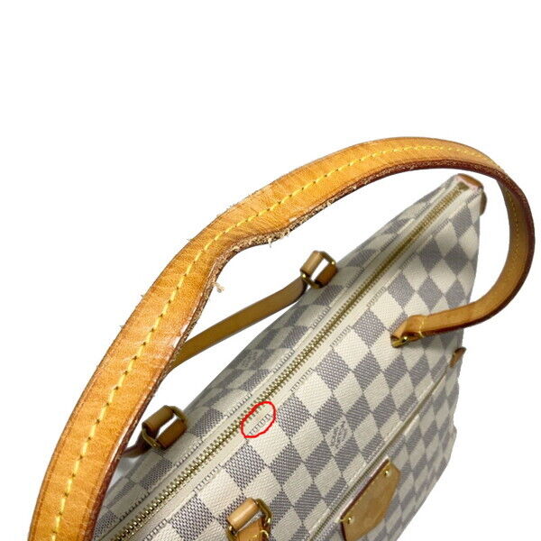 Louis Vuitton N44039 Jena PM Tote Bag Damier Azur Lining Pink