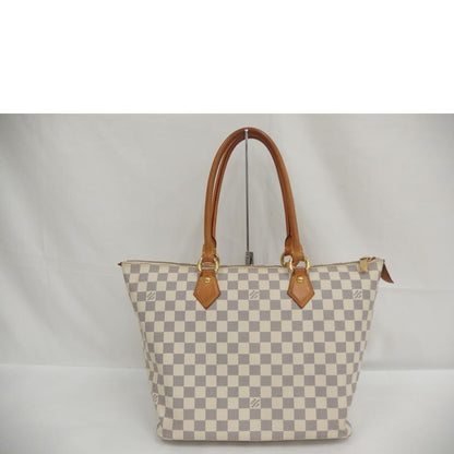 Louis Vuitton Tote Bag Saleya PM Damier Azur N51186 Zipper Closure