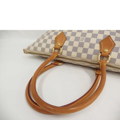 Louis Vuitton Tote Bag Saleya PM Damier Azur N51186 Zipper Closure