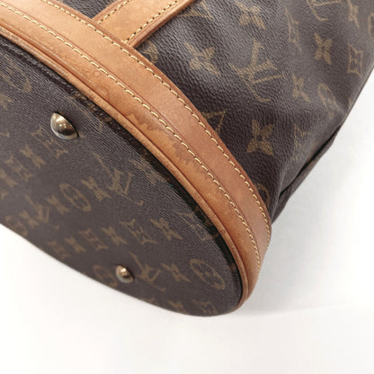 Louis Vuitton Bucket GM Tote Bag Monogram Canvas Brown M42236