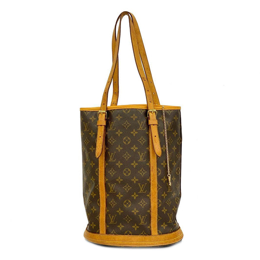 Louis Vuitton Tote Bag Monogram Bucket GM M42236 Brown  Good Condition