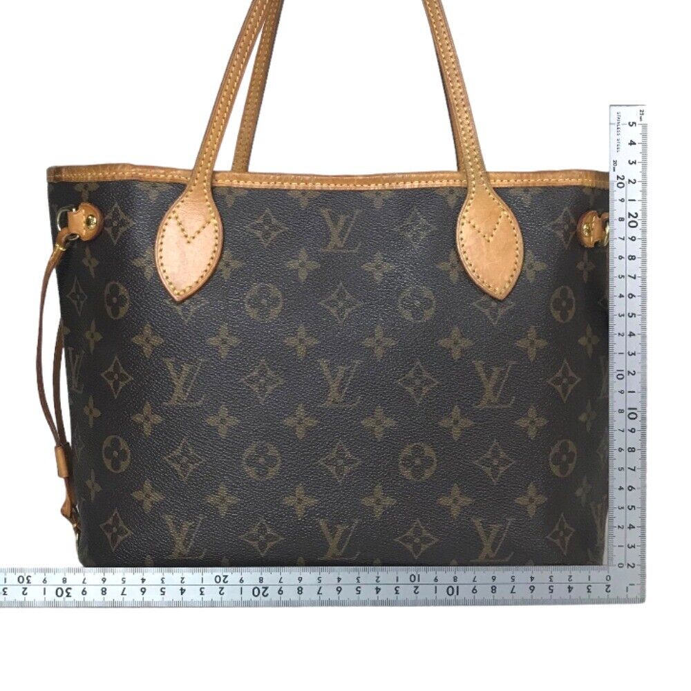 Louis Vuitton Neverfull PM Sling Bag Tote Monogram Canvas Brown M40155 Shoulder