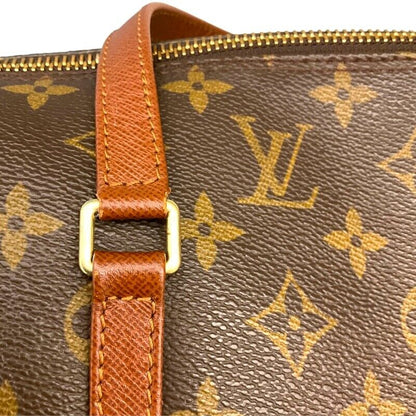 Louis Vuitton Papillon 30 M51365 Monogram Canvas Tote Bag Zipper Closure