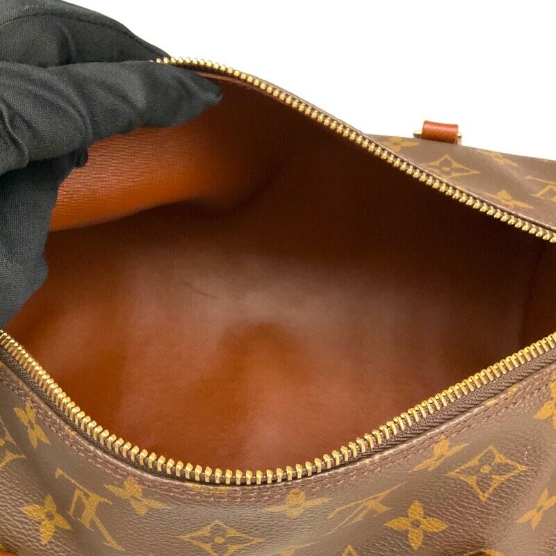 Louis Vuitton Papillon 30 M51365 Monogram Canvas Tote Bag Zipper Closure