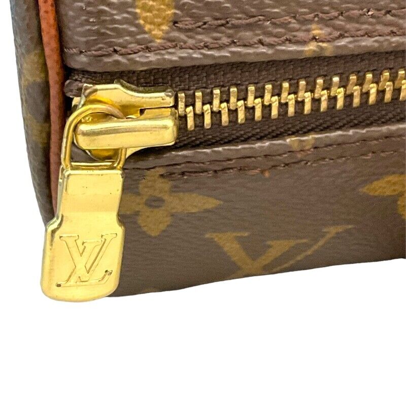 Louis Vuitton Papillon 30 M51365 Monogram Canvas Tote Bag Zipper Closure