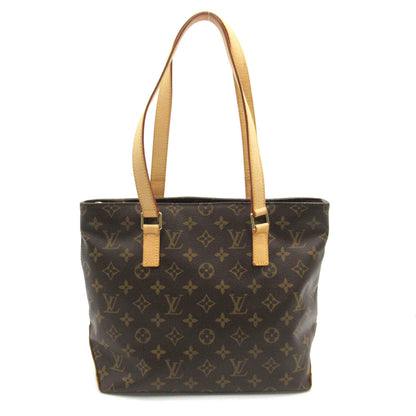 Louis Vuitton Cabas Piano Tote Bag PVC Coated Canvas Monogram Brown M51148