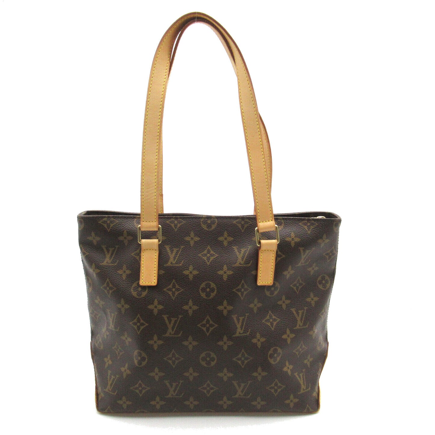 Louis Vuitton Cabas Piano Tote Bag PVC Coated Canvas Monogram Brown M51148