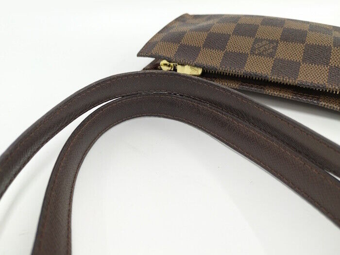 Louis Vuitton Marelle Tote Bag Damier Leather Ebene Brown N42240