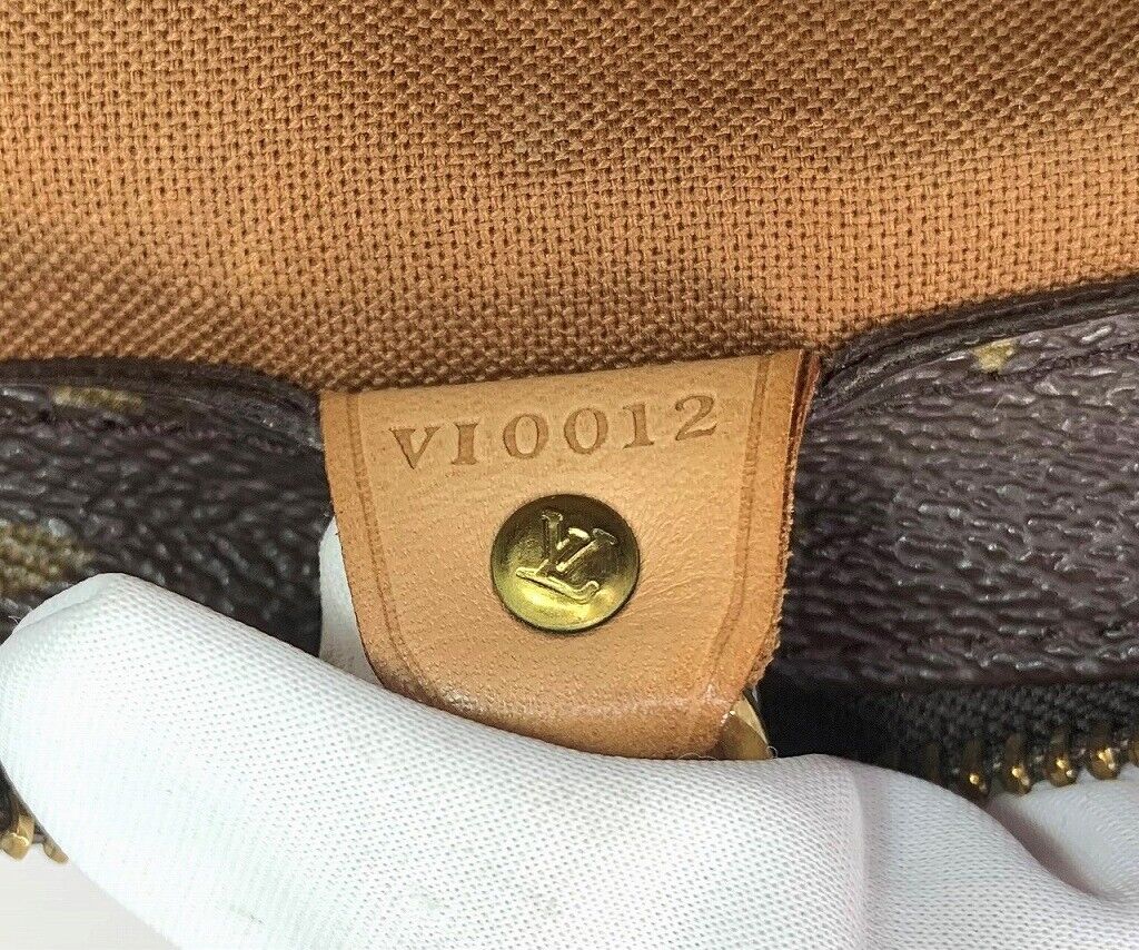 Louis Vuitton Tote Bag Monogram Cabas Piano M51148 Brown Zipper Closure