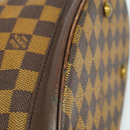 Louis Vuitton Tote Bag Damier Marelle N42240 Ebene With Pouch