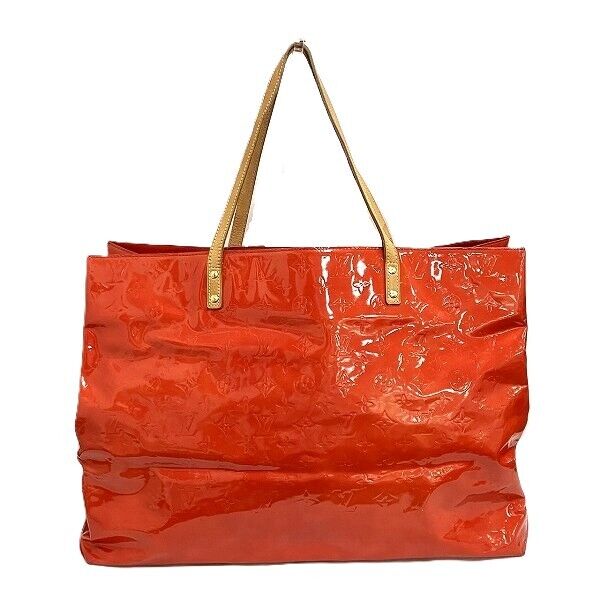 Louis Vuitton Vernis Lead GM M91084 Tote Bag Rouge Red Enamel Monogram