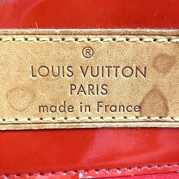 Louis Vuitton Vernis Lead GM M91084 Tote Bag Rouge Red Enamel Monogram