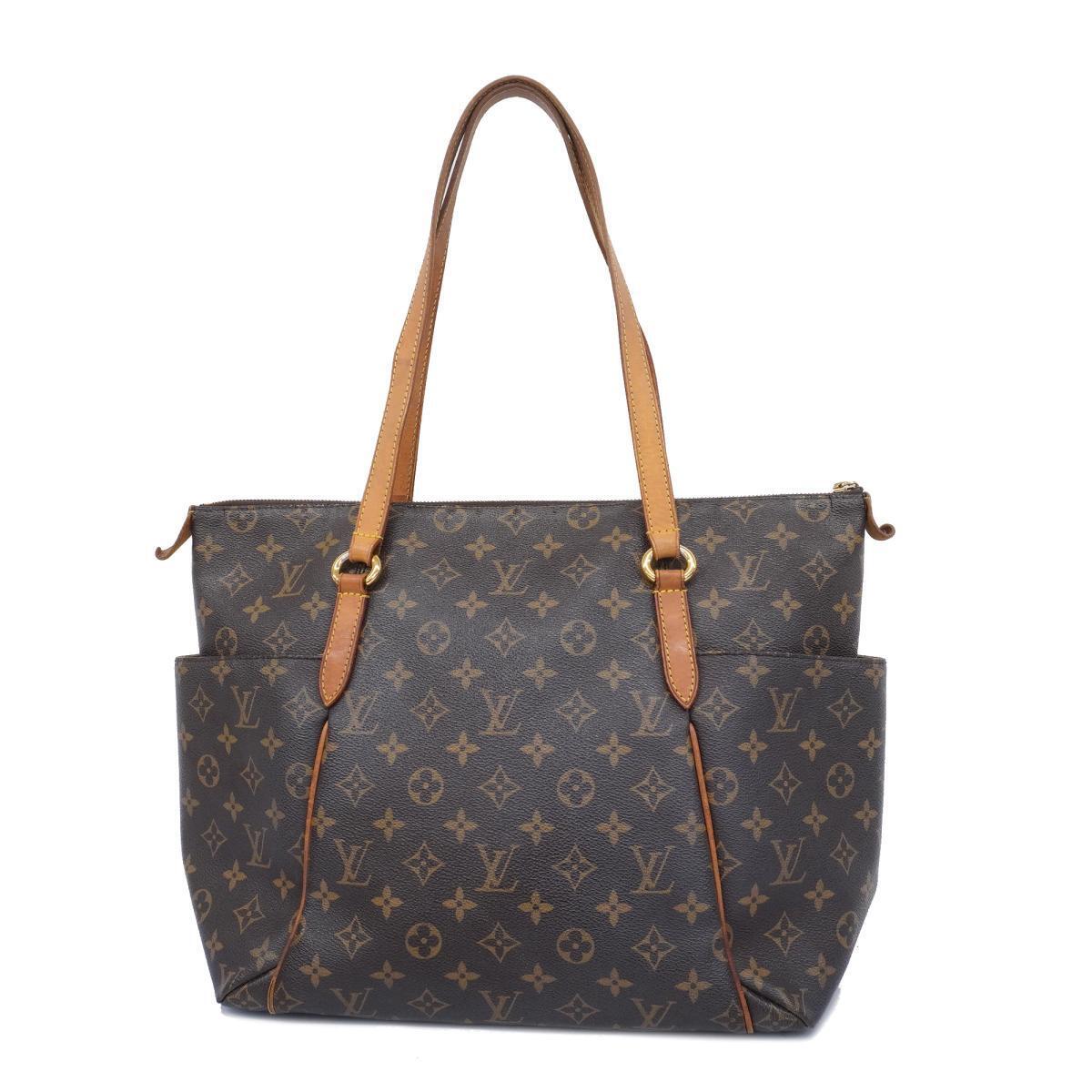 Louis Vuitton Tote Bag Monogram Totally MM M56689 Brown Good Condition