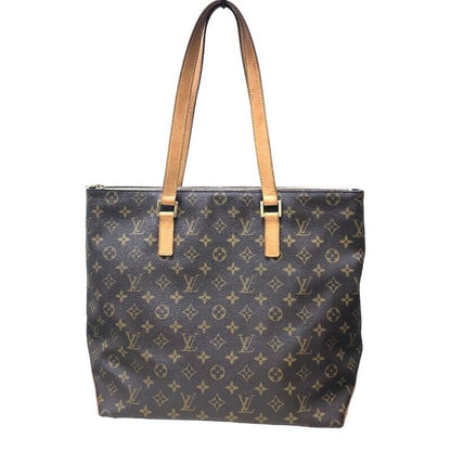 Louis Vuitton Cabas Mezzo M51151 Brown PVC  Tote Bag Monogram