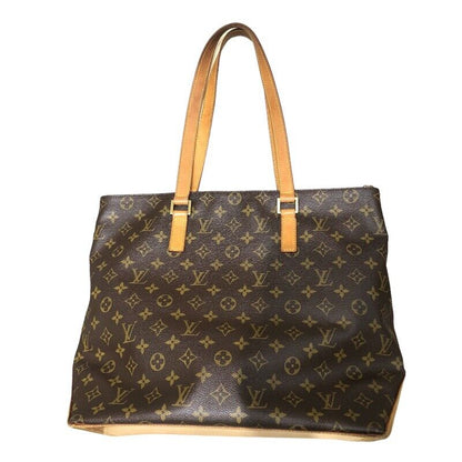 Louis Vuitton Cabas Mezzo M51151 Brown PVC  Tote Bag Monogram