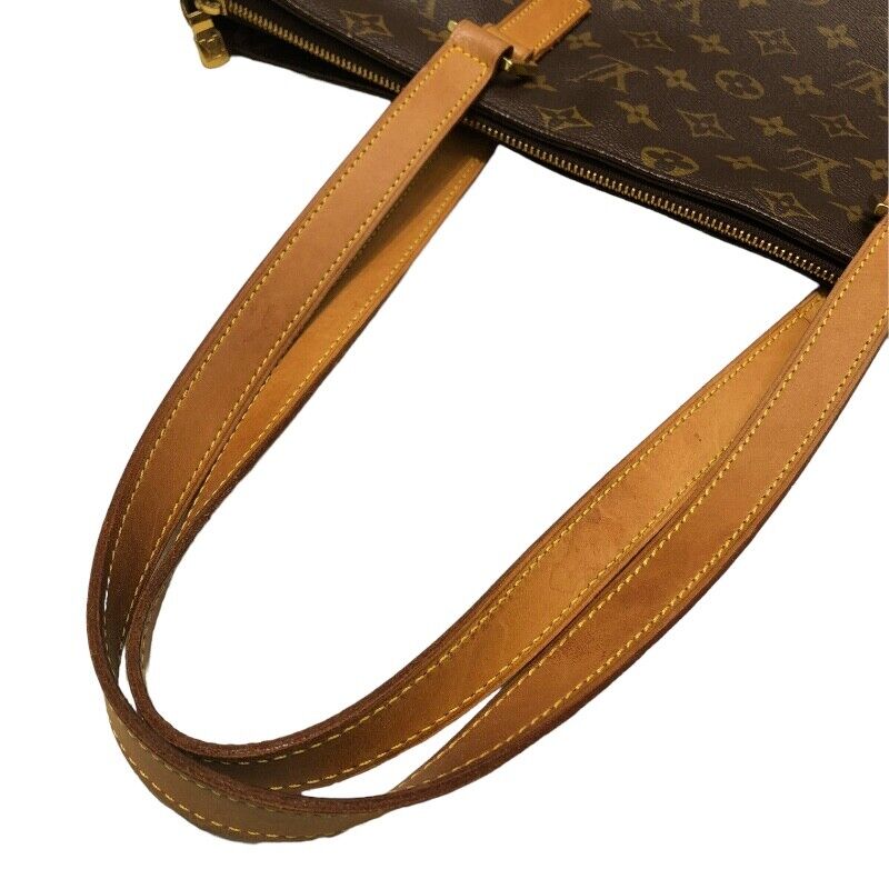 Louis Vuitton Cabas Mezzo M51151 Brown PVC  Tote Bag Monogram