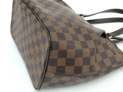 Louis Vuitton Westminster PM Tote Bag Damier Ebene N41102 Zipper Closure