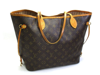 Louis Vuitton Neverfull MM Tote Bag Monogram M40156 Brown