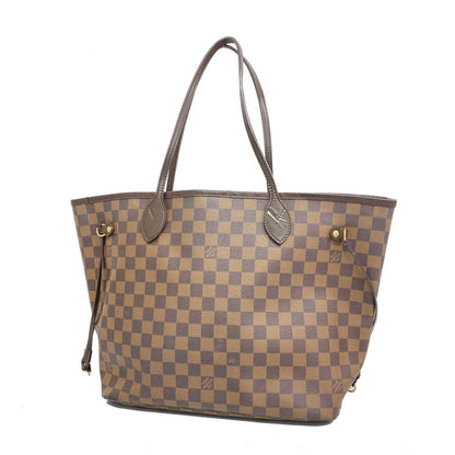 Louis Vuitton Tote Bag Damier Neverfull MM N51105 Ebene Hook Closure