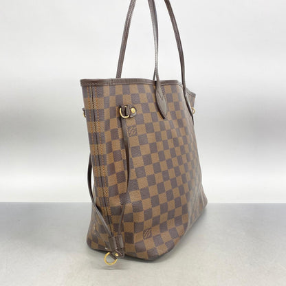 Louis Vuitton Tote Bag Damier Neverfull MM N51105 Ebene Hook Closure