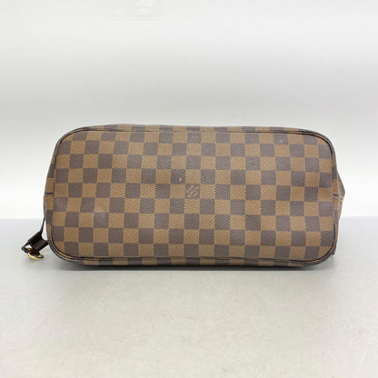 Louis Vuitton Tote Bag Damier Neverfull MM N51105 Ebene Hook Closure