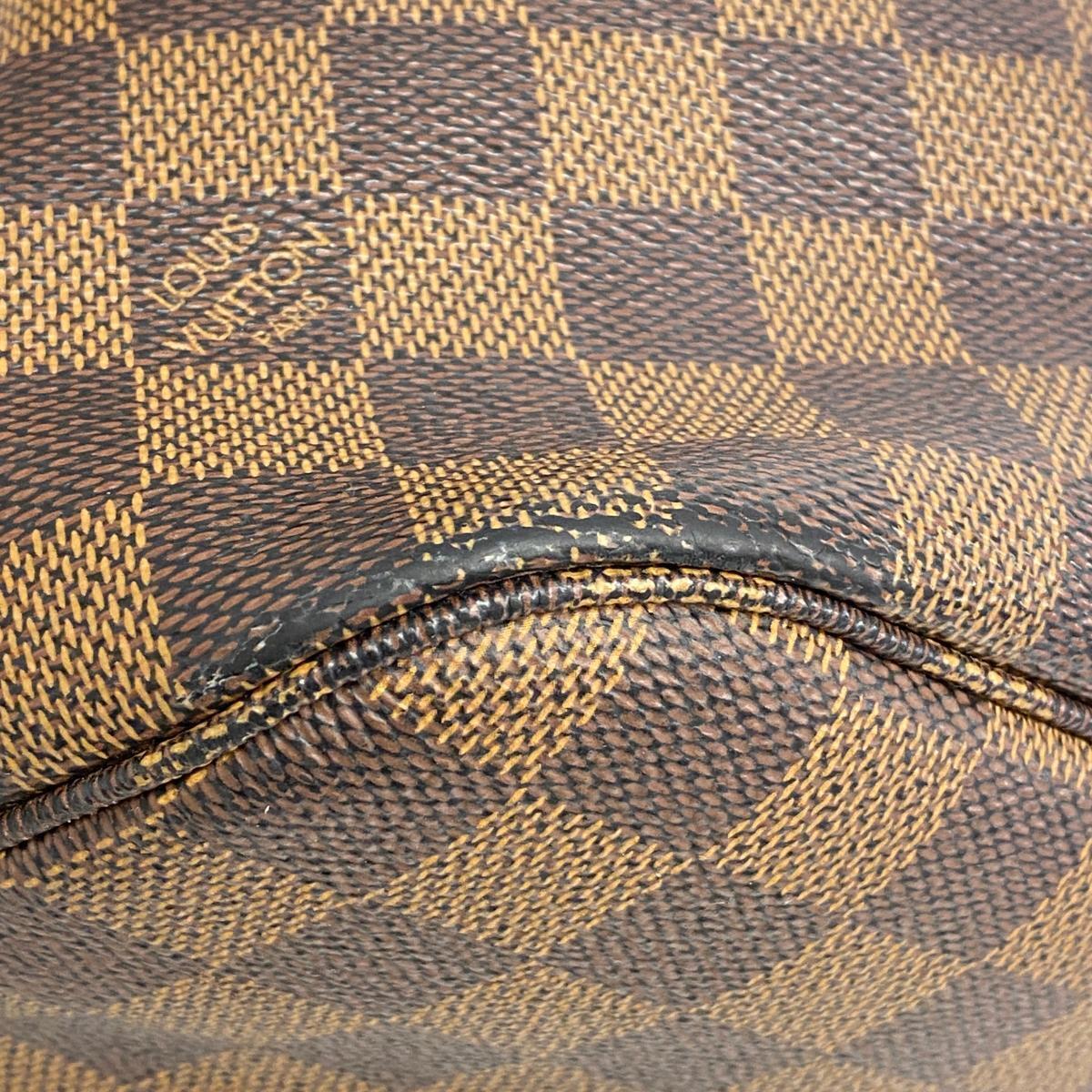 Louis Vuitton Tote Bag Damier Neverfull MM N51105 Ebene Hook Closure