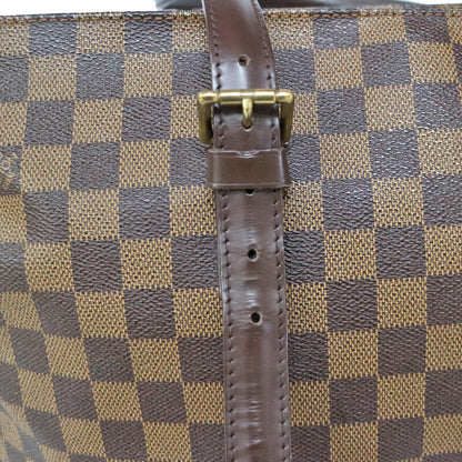 Louis Vuitton Tote Bag N51119 Chelsea Damier Ebene Zipper Closure