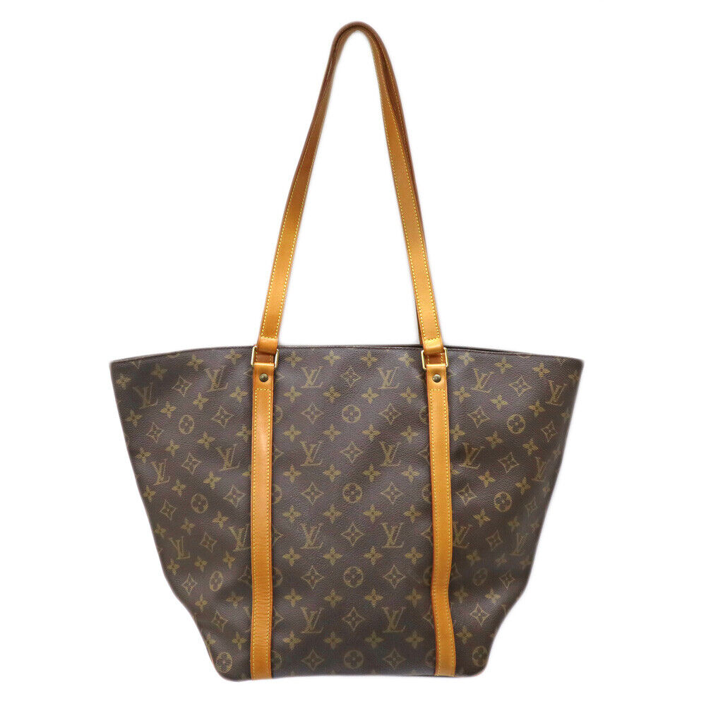 Louis Vuitton M51108 Sac Shopping Brown Monogram Open Closure