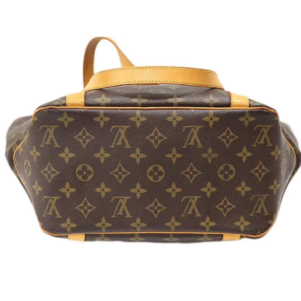 Louis Vuitton M51108 Sac Shopping Brown Monogram Open Closure