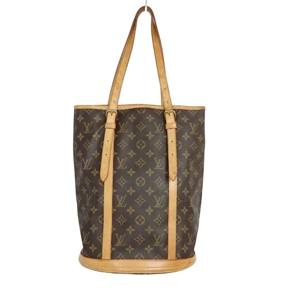 Louis Vuitton Bucket 27 M42236 Brown Tote Bag Monogram