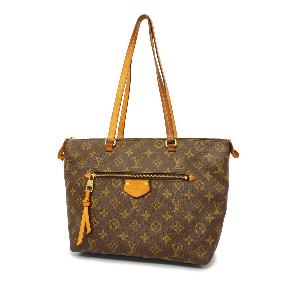 Louis Vuitton Tote Bag Monogram Jena PM M42268 Brown Zipper Closure