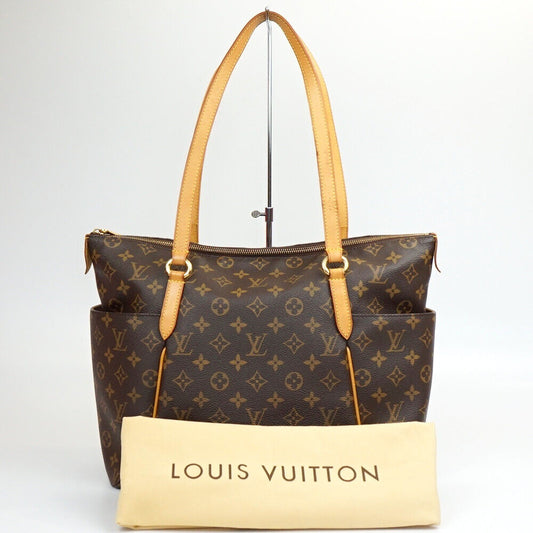 Louis Vuitton M56689 Totally MM Monogram Canvas Brown Tote Bag Shoulder