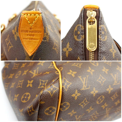 Louis Vuitton M56689 Totally MM Monogram Canvas Brown Tote Bag Shoulder