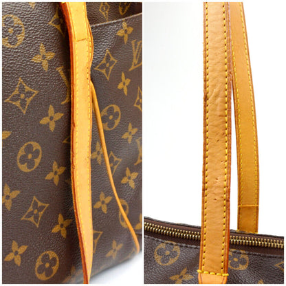 Louis Vuitton M56689 Totally MM Monogram Canvas Brown Tote Bag Shoulder